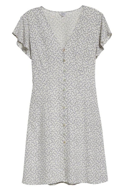 Rails Helena Ditsy Floral Minidress In Blue Garden