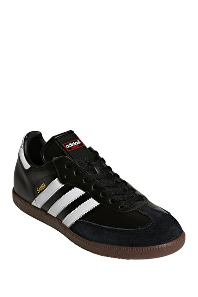 Shop Adidas Originals Samba Low Top Sneaker In Cblack/ftw