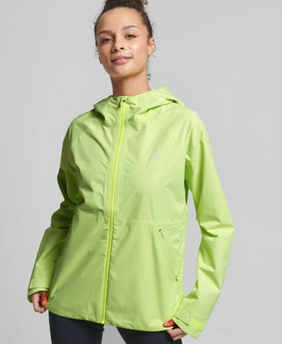 Superdry Women's Sport Waterproof Jacket Yellow / Lime Yellow | ModeSens