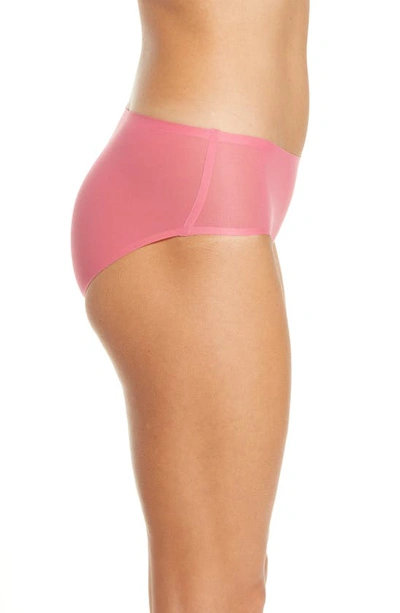 Shop Chantelle Lingerie Soft Stretch Seamless Hipster Panties In Rose Amour