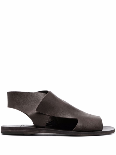 Shop Officine Creative Itaca 033 Flat Sandals In Brown