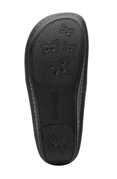 Shop Alegria 'debra' Slip-on In Aloha Black Leather