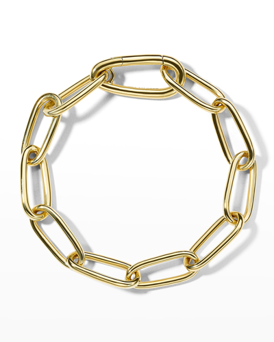 Shop Ippolita Classico Tapered Link Bracelet, 7.75"l In Gold