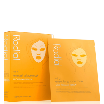 Shop Rodial Vitamin C Cellulose Sheet Masks (pack Of 4, Worth $72)