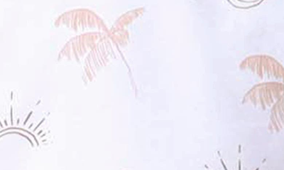 Tiny Tribe Kids' Sunny Elements Stretch Cotton T-shirt In White