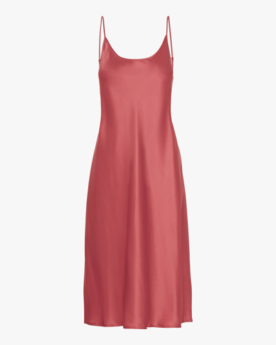 Shop La Perla Women's Midi-length Silk Nightgown In Rose Noisette