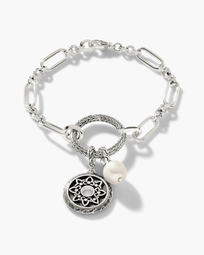 Shop John Hardy Unisex Classic Chain Amulet Charm Bracelet | Sterling Silver