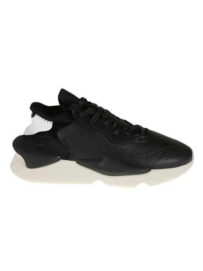 Shop Y-3 Kaiwa Sneakers In Black/white