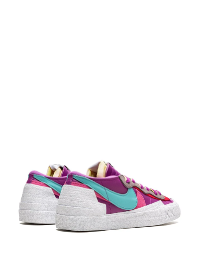Shop Nike X Sacai X Kaws X Blazer Low "purple Dusk" Sneakers