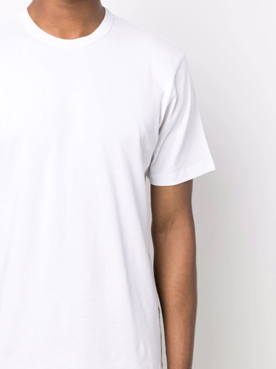 Shop Sunflower Jersey-knit Cotton T-shirt In White