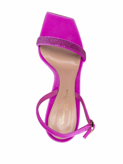 Gianvito Rossi Britney Fuchsia Sandals In Pink