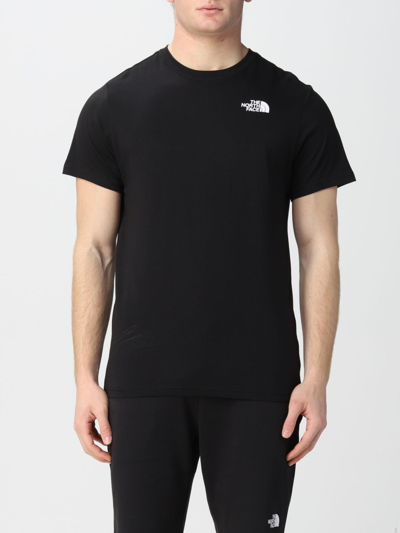 Shop The North Face Cotton T-shirt With Logo In Black