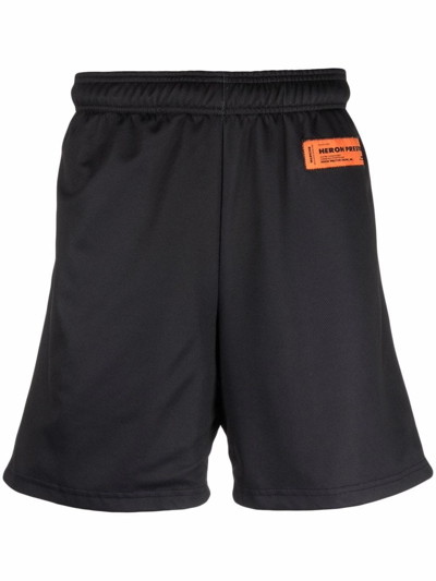 Shop Heron Preston Dry Fit Shorts In Black