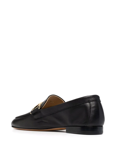 Shop Doucal's Horsebit-detail Loafers In Schwarz