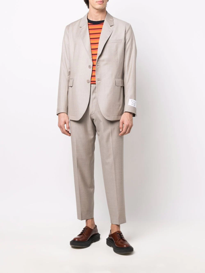 Etudes Studio Virgin Wool Single-breasted Blazer In Nude