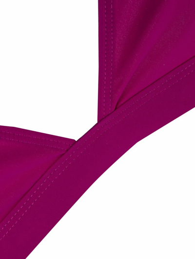 Shop Isabel Marant Wraparound Triangle Bikini In Pink