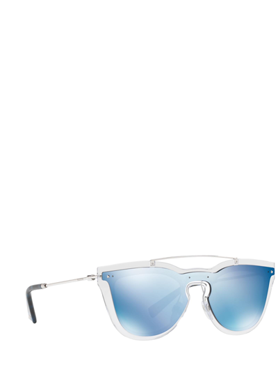 Shop Valentino Eyewear Sunglasses In Transparent