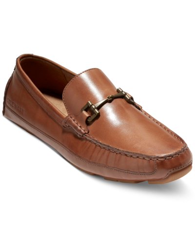 Shop Cole Haan Men's Wyatt Bit Driving Loafer In Ch British Tan