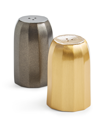 Hotel Collection Faceted Salt & Pepper Shaker Set, Exclusively At Macy's In Multi