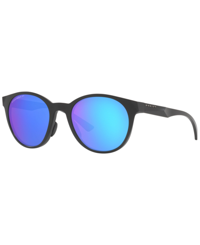 Shop Oakley Women's Polarized Sunglasses, Oo9474 Spindrift 52 In Matte Carbon