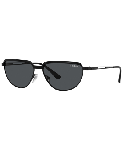 Shop Vogue Eyewear Women's Sunglasses, Vo4235s 56 In Black
