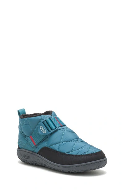 Chaco Ramble Puff Linear Slip-on Shoe In Glacier Blue