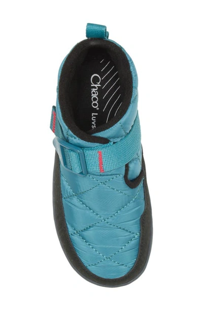 Chaco Ramble Puff Linear Slip-on Shoe In Glacier Blue