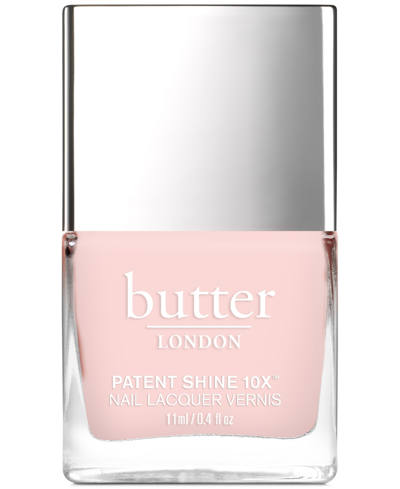Shop Butter London Patent Shine 10x Nail Lacquer In Sandy Bum (soft Nude Crème)
