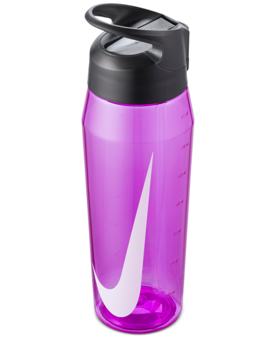 Shop Nike Hypercharge 32 Oz. Straw Bottle In Fire Pink