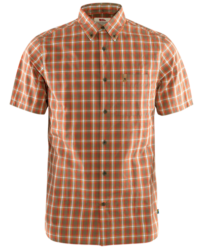 Shop Fjall Raven Men's Ovik Shirt In Green-alpine Blue