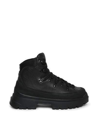 Shop Canada Goose Journey Lace-up Boot In Black