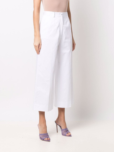 Shop Dolce & Gabbana Trousers Clothing In White