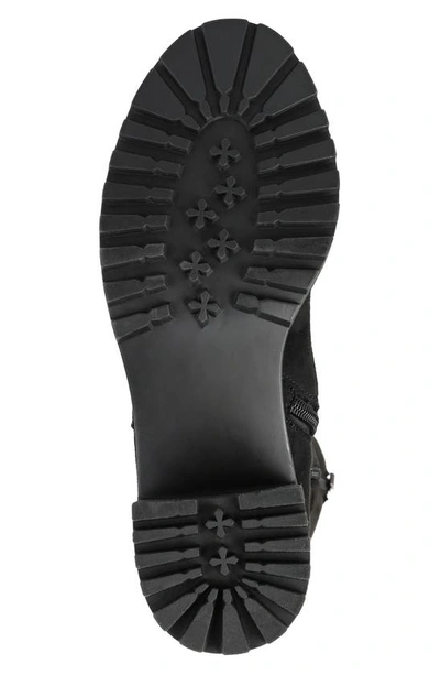 Journee Collection Jenicca Lace-up Tall Boot In Black