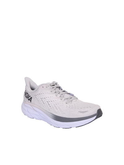 Shop Hoka One One Clifton 8 Low-top Sneakers In Beige