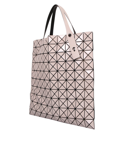 Shop Issey Miyake Shopper Prism Bag In Beige