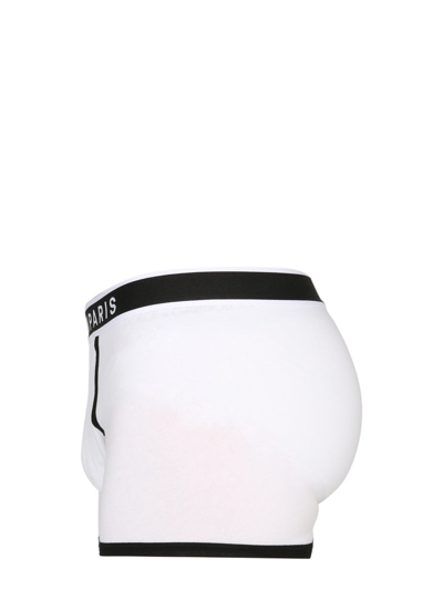 Shop Balmain Pack Of Two Boxers In White