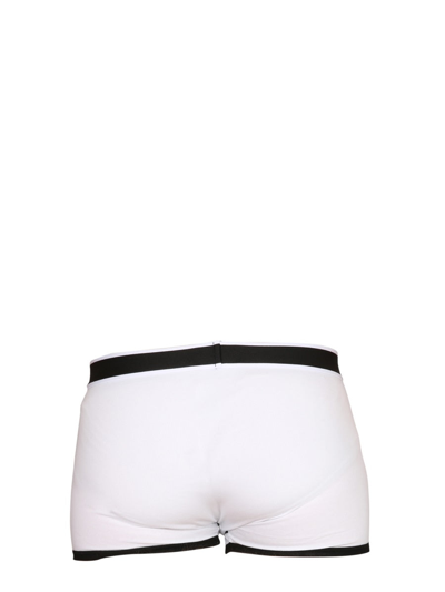 Shop Balmain Pack Of Two Boxers In White