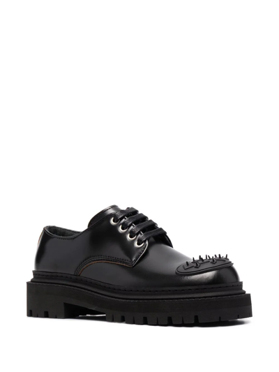 Shop Camperlab Eki Spike-studded Leather Shoes In Black
