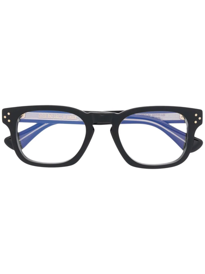 Shop Cutler And Gross Square-frame Optical Glasses In Black