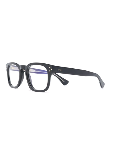 Shop Cutler And Gross Square-frame Optical Glasses In Black