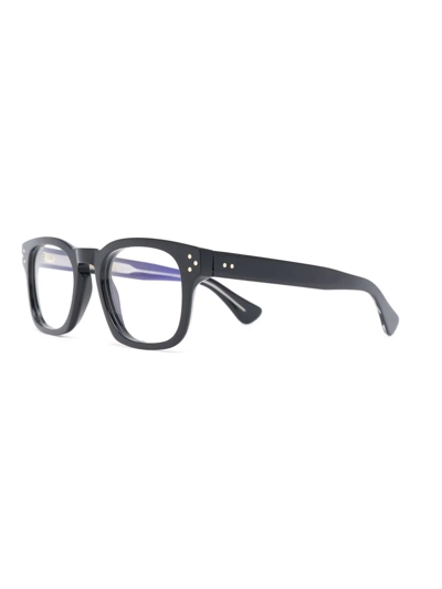 Cutler And Gross Square-frame Optical Glasses In Black