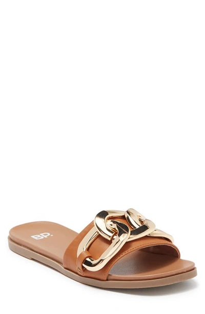 Shop Bp. Serrefina Chain Link Slide Sandal In Tan