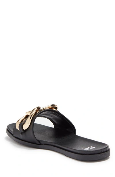 Shop Bp. Serrefina Chain Link Slide Sandal In Black
