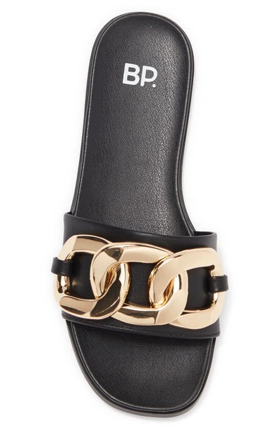 Shop Bp. Serrefina Chain Link Slide Sandal In Black