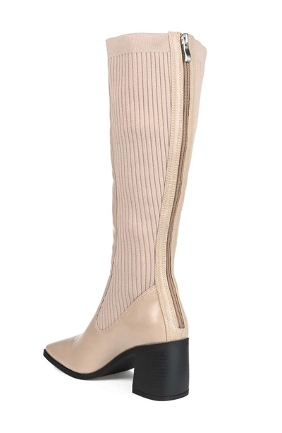 Journee Collection Winny Tall Boot In Taupe