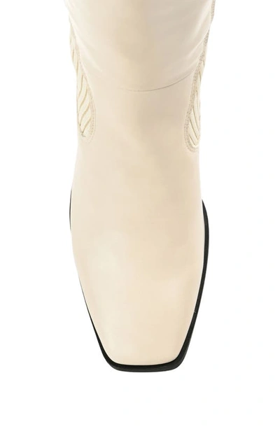 Journee Collection Winny Tall Boot In Bone