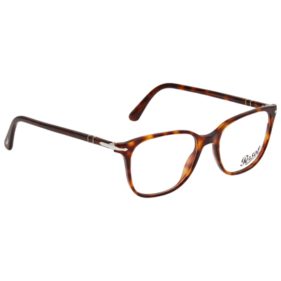 Shop Persol Demo Rectangular Ladies Eyeglasses Po3203v 24 51 In N/a