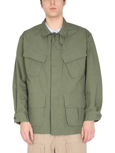 Shop Engineered Garments "jungle" Jacket In Green