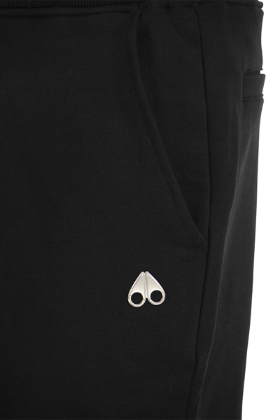 Shop Moose Knuckles Sarasota - Sweat Shorts In Black