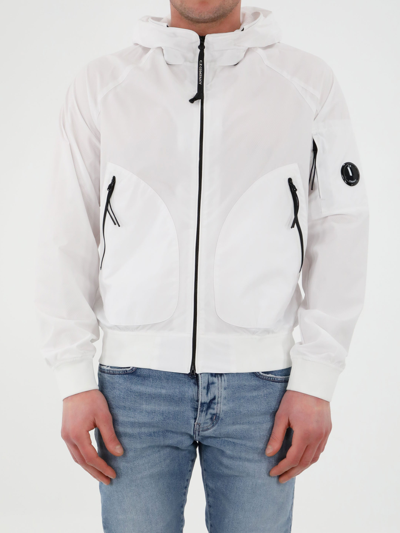 Shop C.p. Company Pro-tek White Jacket